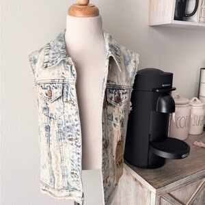 YMI Light Blue Denim Vest for Kids